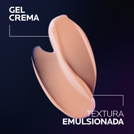 Textura gel crema emulsionada y ligera del tratamiento corrector Mela B3