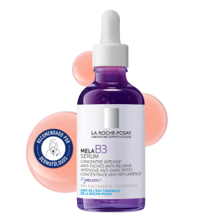 La Roche-Posay Mela B3 serum antimanchas recomendado por dermatólogos en formato XL de 50 ml