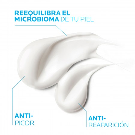 Eficacia del bálsamo Lipikar AP+M con 24 horas de acción anti-picor y alivio de la piel seca
