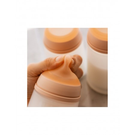 SUAVINEX ZERO ZERO BIBERON ANTICOLICO TETINA DE SILICONA FLUJO ADAPTABLE 120 ML COLOR FAIR