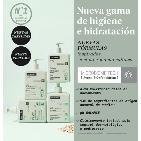 SUAVINEX PEDIATRIC GEL BAÑO ESPUMOSO PIELY CABELLO 750 ML