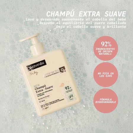 SUAVINEX PEDIATRIC CHAMPU EXTRA-SUAVE 500 ML