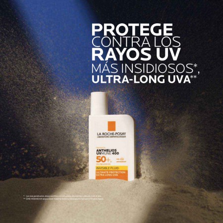 Protección solar avanzada contra rayos UVA ultra-largos La Roche-Posay Anthelios UVMune 400