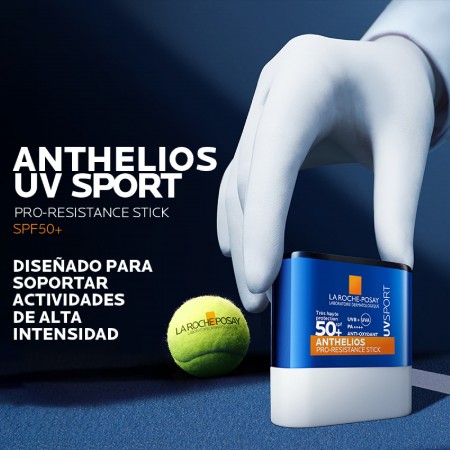 Stick solar de alta resistencia diseñado para actividades deportivas de alta intensidad Anthelios UVSport