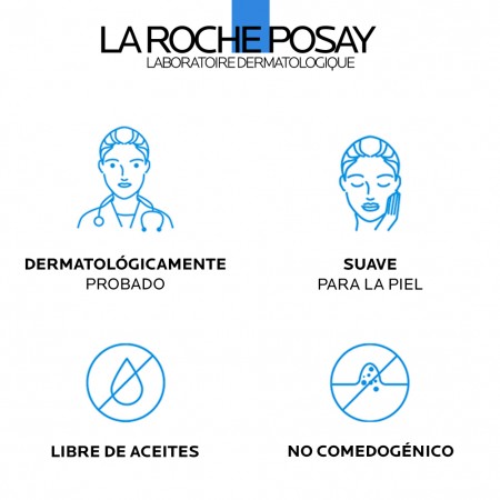 Garantías de fórmula libre de aceites y no comedogénica de La Roche-Posay Posthelios Aftersun Hydra Gel