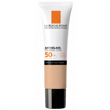Vista de catálogo del protector solar 100% mineral tono medio La Roche-Posay Anthelios Mineral One 02 Moyenne 30 ml