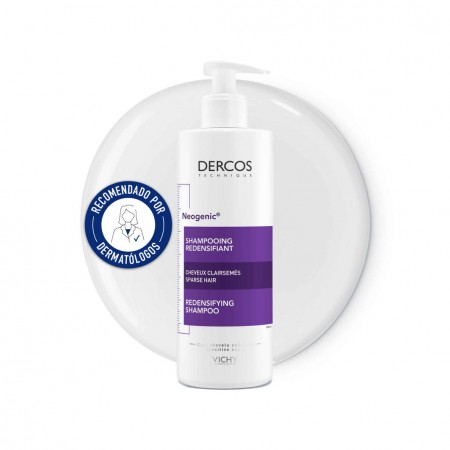 Vichy Dercos Neogenic Champú Redensificante 400 ml champú para cabello escaso recomendado por dermatólogos