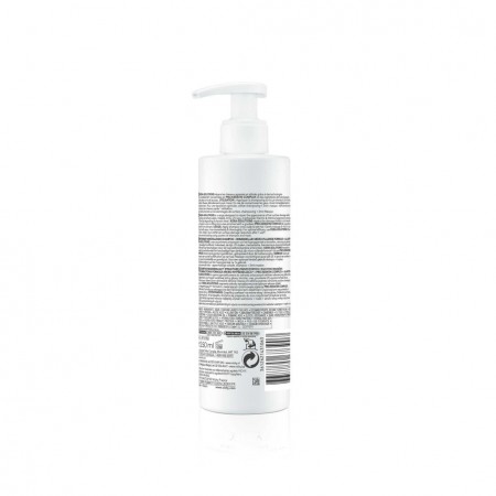 Vista posterior del envase de 250 ml de Vichy Dercos Kera-Solutions Champú Reparador
