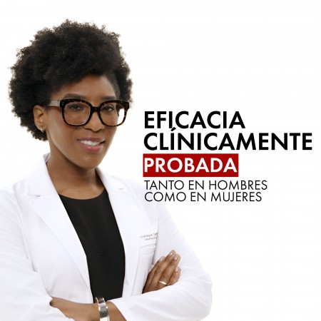 Eficacia clínicamente probada en hombres y mujeres del tratamiento anticaída Vichy Dercos Aminexil Clinical