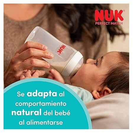 NUK TETINAS SILICONA ANTICOLICO PERFECT MATC T-XL +6 MESES 2 UNIDADES
