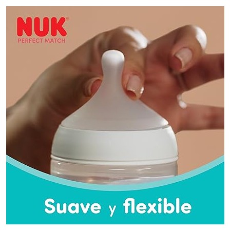 NUK TETINAS SILICONA ANTICOLICO PERFECT MATC T-XL +6 MESES 2 UNIDADES