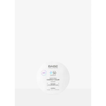 BABE MAKEUP CREAM COMPACT COLOR SPF50 MINERAL COMPACTO 10 G