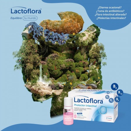 LACTOFLORA PROTECTOR INTESTINAL ADULTO 10 VIALES