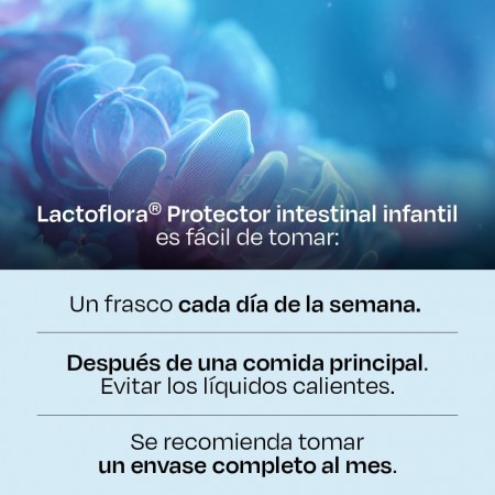 LACTOFLORA PROTECTOR INTESTINAL INFANTIL 10 FRASCOS MONODOSIS SABOR FRESA