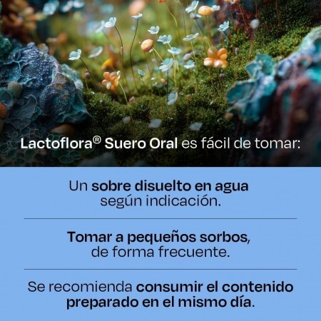 LACTOFLORA SUERO ORAL 6 SOBRES DUOCAM SABOR FRUTAS DEL BOSQUE