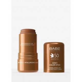 BABE 3 IN 1 COLOR STICK SPF 50 1 ENVASE 4 G COLOR 3
