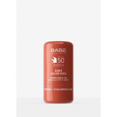 BABE 3 IN 1 COLOR STICK SPF 50 1 ENVASE 4 G COLOR 2