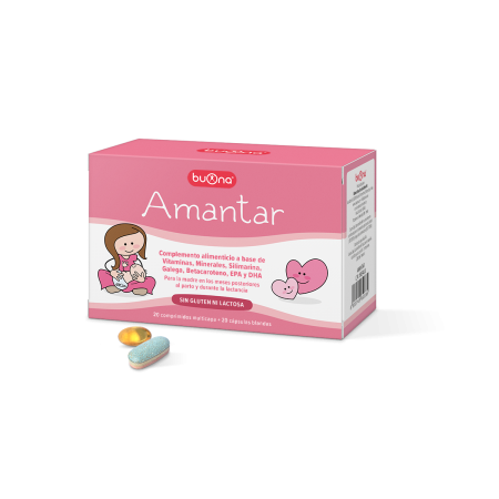 BUONA AMANTAR LACTANCIA 20 COMPRIMIDOS + 20 CAPSULAS