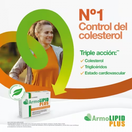 ARMOLIPID PLUS PACK PROMOCIONAL 30 COMPRIMIDOS + 30 COMPRIMIDOS