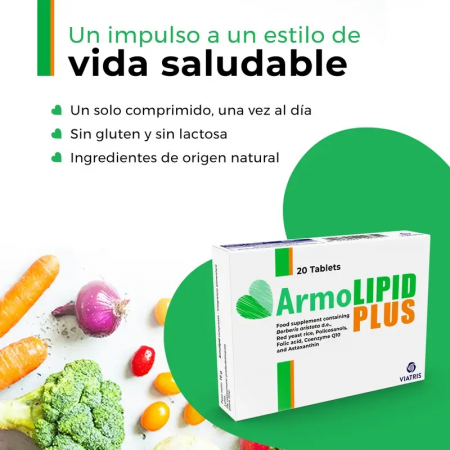 ARMOLIPID PLUS PACK PROMOCIONAL 30 COMPRIMIDOS + 30 COMPRIMIDOS