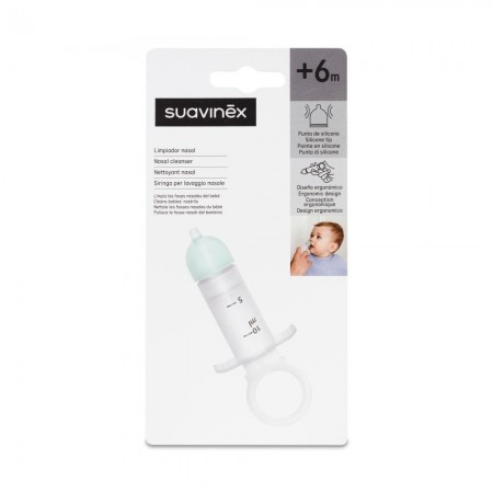 SUAVINEX JERINGUILLA PARA LAVADO NASAL + 4 MESES