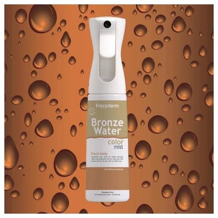 FREZYDERM BRONZE WATER COLOR MIST AUTOBRONCEADOR CARA Y CUERPO 300 ML