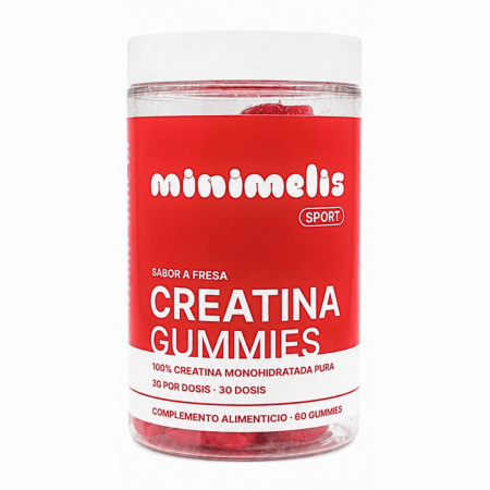MINIMELIS PHARMA CREATINA FRESA 60 GUMMIES