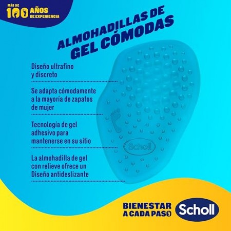 SCHOLL PARTY FEET ALMOHADILLA PLANTAR TECNOLOGY GELACTIV 1 PAR