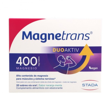 MAGNETRANS DUOAKTIV 400 MG 20 COMPRIMIDOS