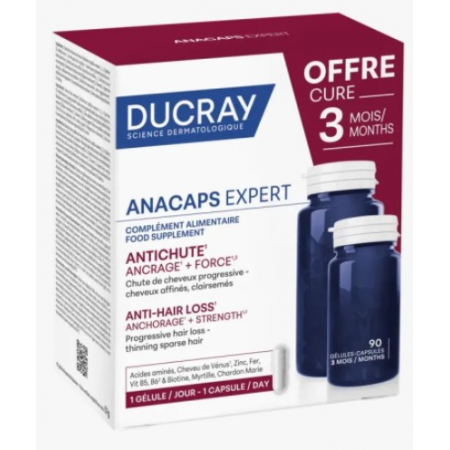 DUCRAY ANACAPS EXPERT PACK 3 MESES 90 CAPSULAS