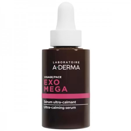 A-DERMA EXOMEGA FACIAL SERUM ULTRACALMANTE 30 ML