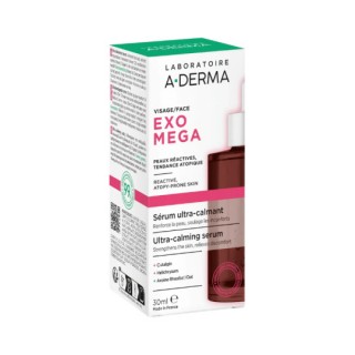 A-DERMA EXOMEGA FACIAL SERUM ULTRACALMANTE 30 ML