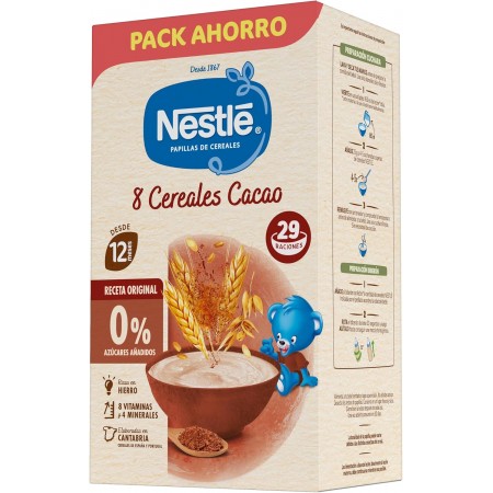 NESTLE 8 CEREALES CON CACAO 900 G