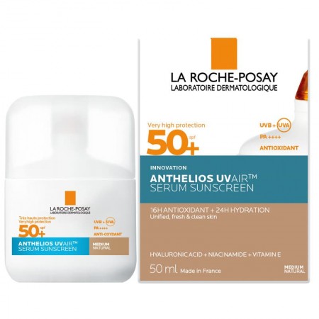 ANTHELIOS UVAIR SPF50+SERUM PROTECTOR SOLAR CON COLOR MEDIUM 50 ML