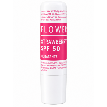 FLOWER LIP BALM SPF50 LABIAL SABOR FRESA 4,8 G