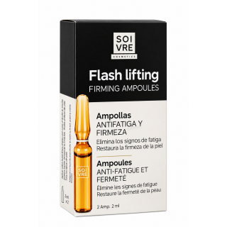SOIVRE FLASH LIFTING FIRMEZA Y ANTIFATIGA 2 AMPOLLAS 3 ML