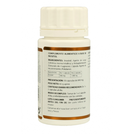 EQUISALUD HOLOVIT INOSITOL 500MG 50 CAPSULAS