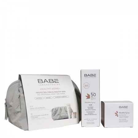 BABE NECESER HEALTHYAGING+ TRATAMIENTO COMPLETO: CREMA PIEL MADURA 50ML + FOTOPROTECTOR FPS50 40ML