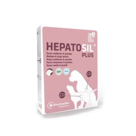 HEPATOSIL PLUS RAZAS GRANDES 30C PHARMADIET