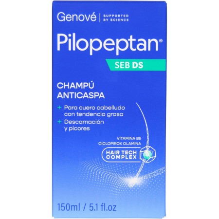 PILOPEPTAN SEB DS CHAMPU ANTICASPA 150 ML