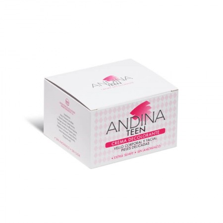 ANDINA TEEN (PIEL SENSIBLE)CREMA DECOLORANTE + POLVO 30 ML +10 ML