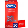 DUREX SENSITIVO SUAVE XL PRESERVATIVOS 10 U
