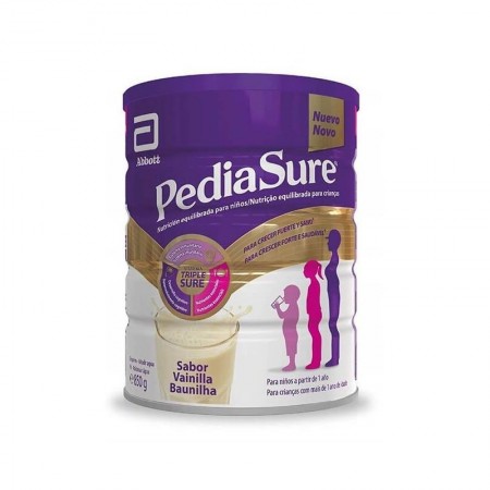 PEDIASURE POLVO LATA 850 G VAINILLA