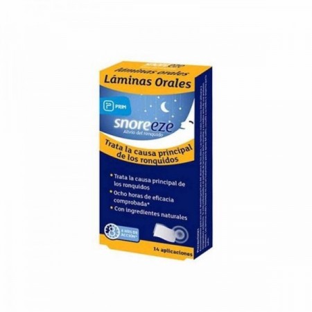 SNOREEZE LAMINAS ORALES 14 U