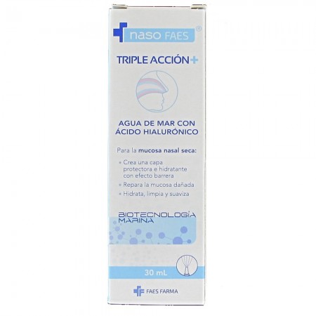 NASO FAES TRIPLE ACCION+ LIMPIEZA NASAL 30 ML
