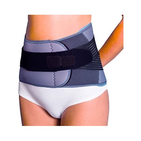 FAJA SACROLUMBAR AIRTEX TRANSPIRABLE GRIS T- U