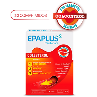 EPAPLUS CARDIOCARE COLESTEROL 30 COMPRIMIDOS