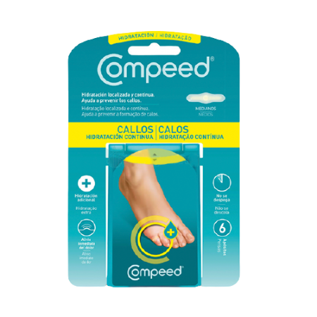 COMPEED CALLOS HIDRATACION CONTINUA 6 UNIDADES