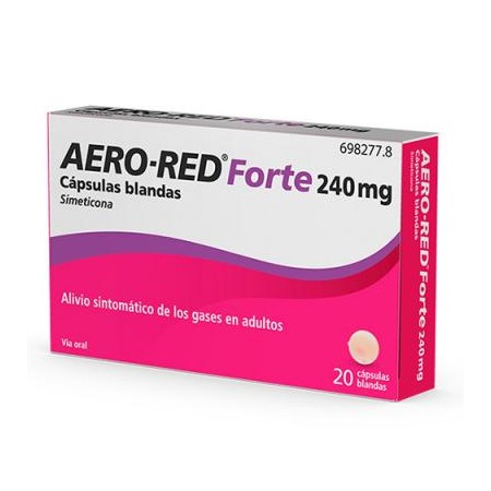 AERO RED FORTE 240 MG 20 CAPSULAS BLANDAS