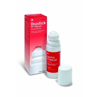 IBUSTICK 50 mg/g GEL CUTANEO 1 TUBO 60 g (CON ROLL-ON)